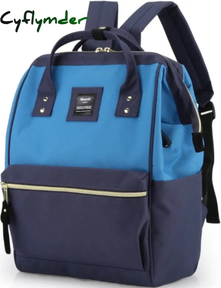Fashion Women Backpack Travel Men Shoulder Bag 15.6 Laptop Large Capacity Cute Schoolbag For