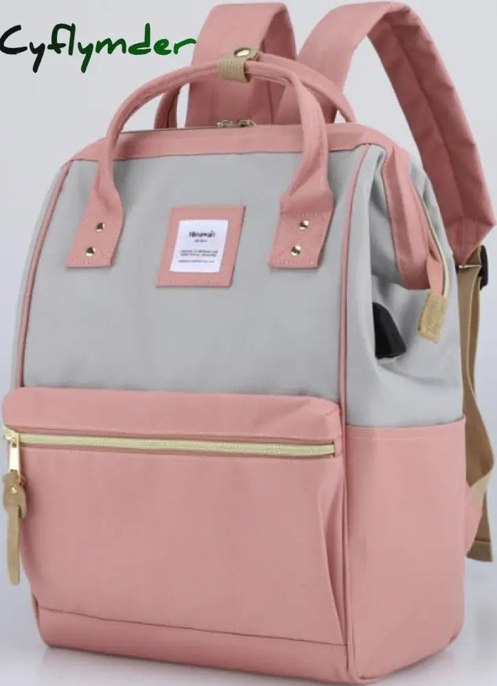 Fashion Women Backpack Travel Men Shoulder Bag 15.6 Laptop Large Capacity Cute Schoolbag For