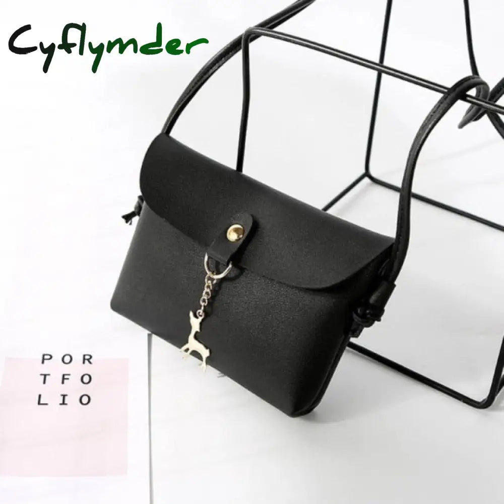 Fashion Womens Girl Lady Cute Mini Crossbody Shoulder Bag Pu Leather Ladies Hand Bags Tote Purse