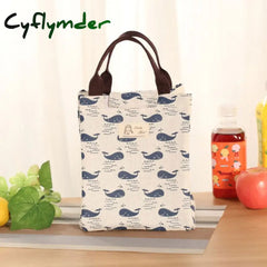 Female Lunch Food Box Bag Fashion Insulated Thermal Picnic Bags For Women Kids Men Cooler Tote Case