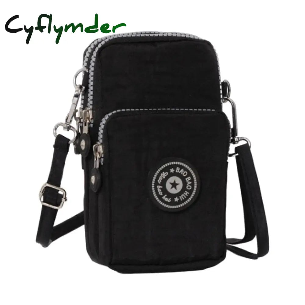 Female Messenger Purse Lady Wallet New Crossbody Bag Woman Small Shoulder Bags Nylon Women Mobile