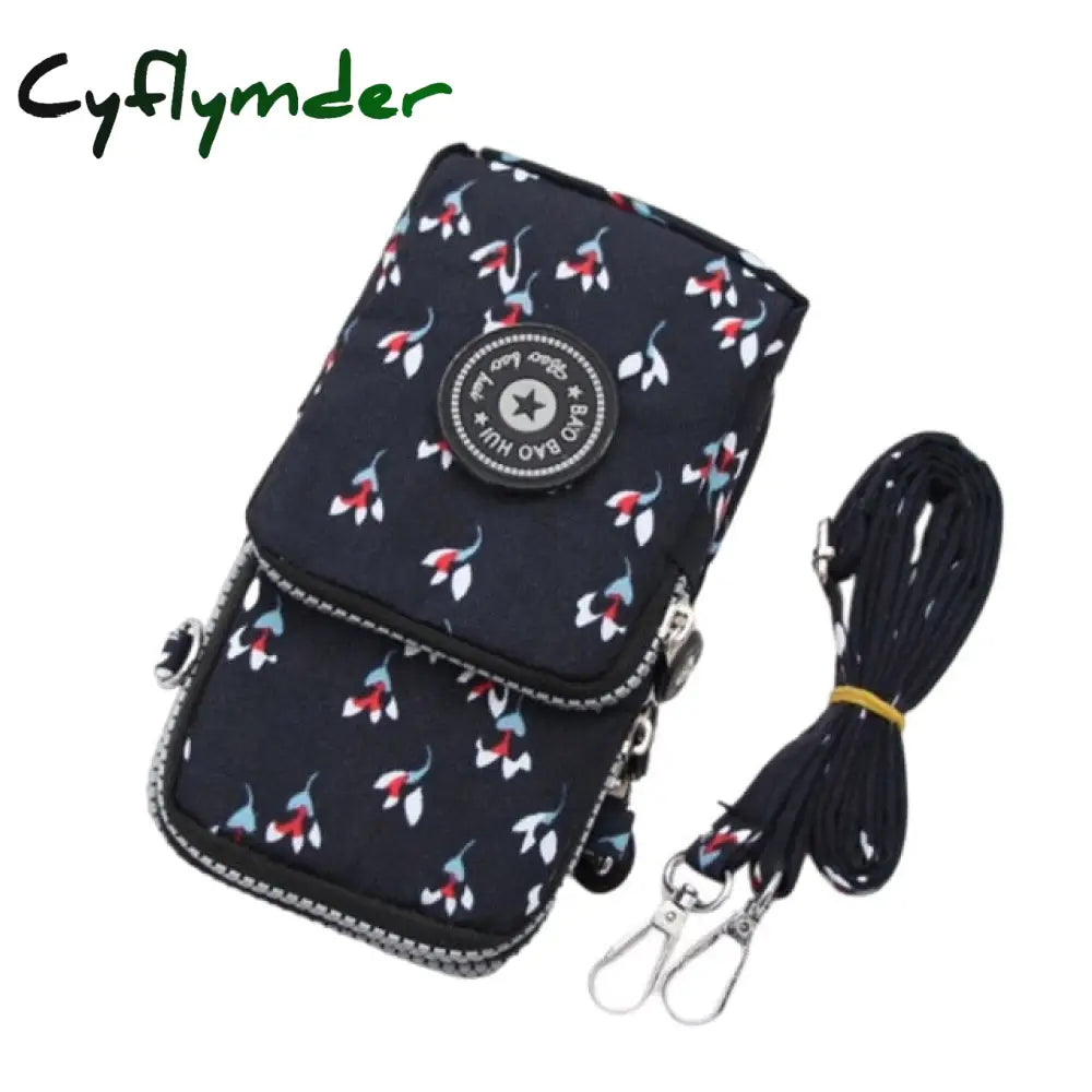 Female Messenger Purse Lady Wallet New Crossbody Bag Woman Small Shoulder Bags Nylon Women Mobile