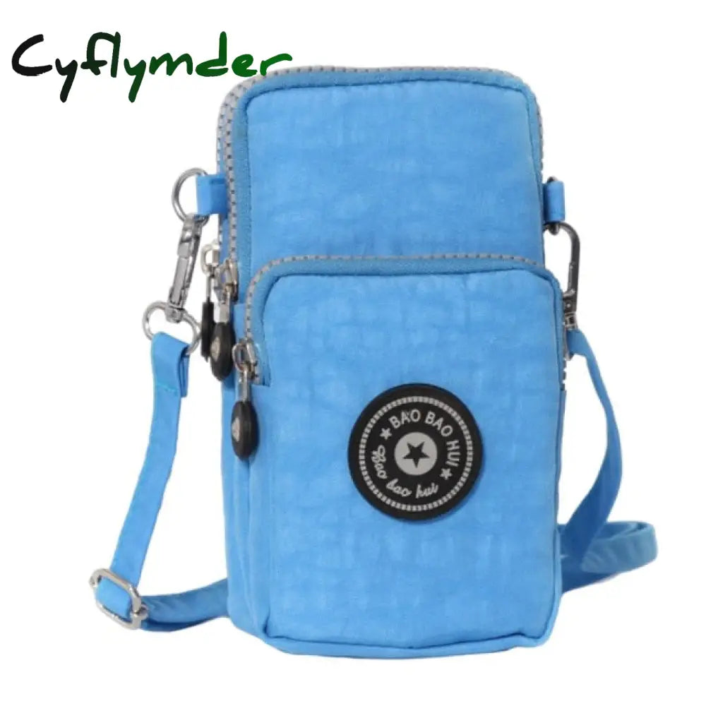 Female Messenger Purse Lady Wallet New Crossbody Bag Woman Small Shoulder Bags Nylon Women Mobile