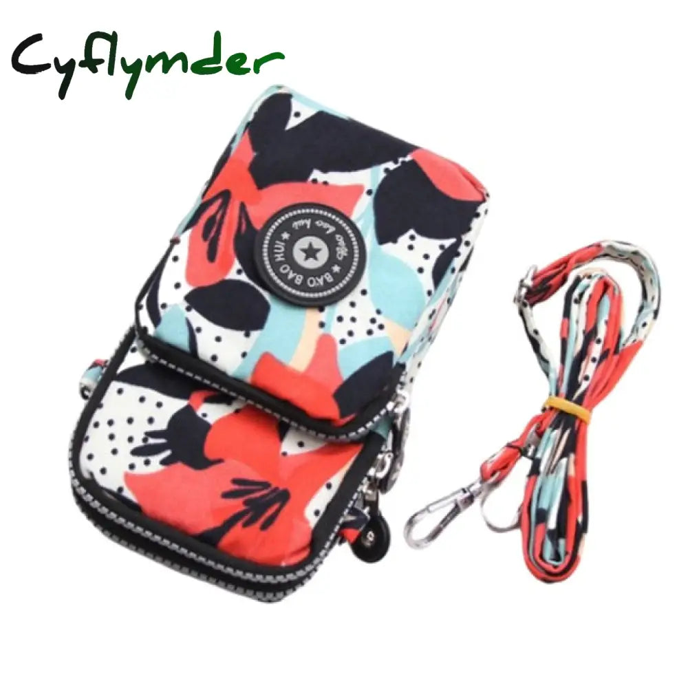 Female Messenger Purse Lady Wallet New Crossbody Bag Woman Small Shoulder Bags Nylon Women Mobile