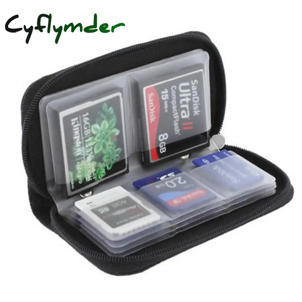 Function Memory Card Cases Credit Holder Sdhc Mmc Cf For Micro Sd Tf Id Men Women Stick Storage Bag