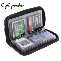 Function Memory Card Cases Credit Holder Sdhc Mmc Cf For Micro Sd Tf Id Men Women Stick Storage Bag