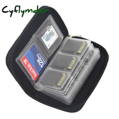 Function Memory Card Cases Credit Holder Sdhc Mmc Cf For Micro Sd Tf Id Men Women Stick Storage Bag