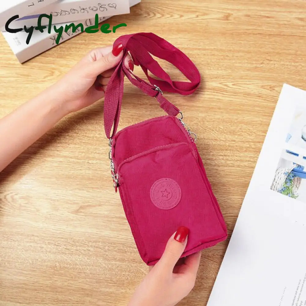 Girls Mini Handbag For Shoulder Cute Small Travel Women Neck Bag Phone Cards Wallets Money Pocket