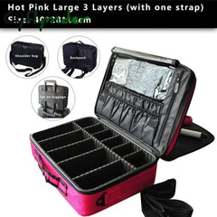 High Quality Make Up Bag Professional Makeup Case Organizer Bolso Mujer Cosmetic Large Capacity