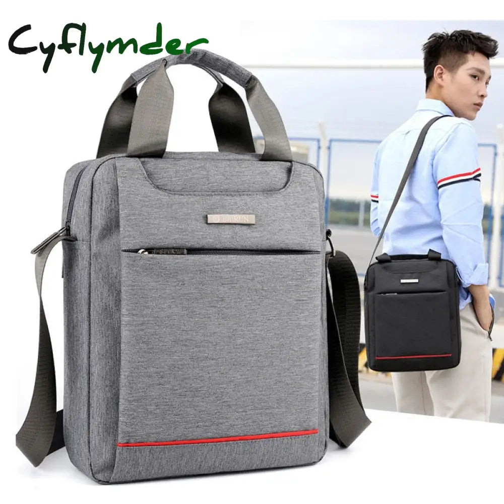 High Quality Men Handbags Nylon Travel Waterproof Shoulder Bags Multi-Function Large Business