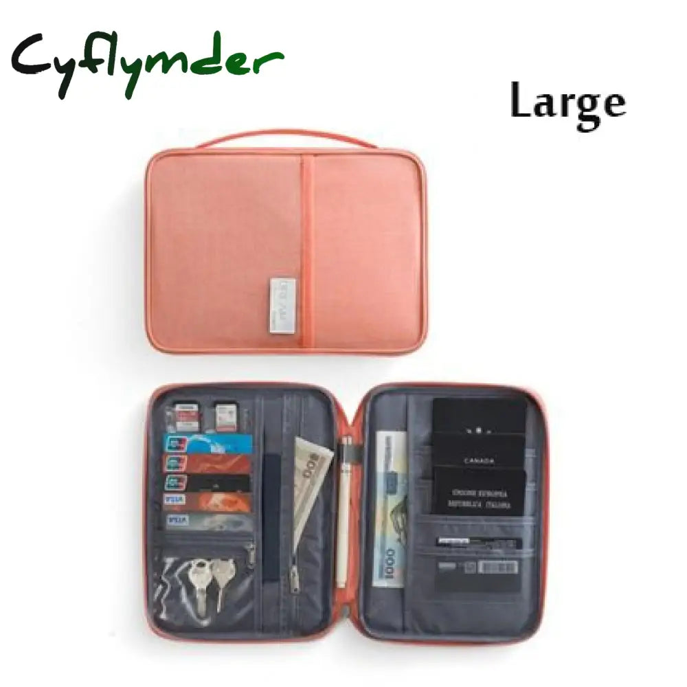 Hot Travel Wallet Family Passport Holder Creative Waterproof Document Case Organizer Accessories