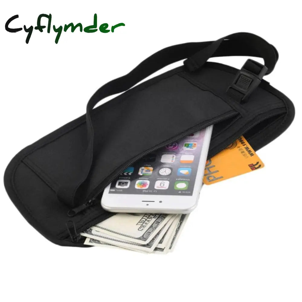 Invisible Travel Waist Packs Pouch For Passport Money Belt Bag Hidden Security Wallet Gift Chest