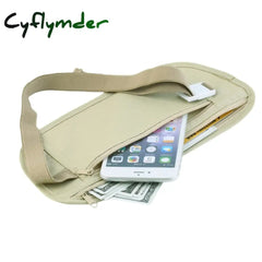 Invisible Travel Waist Packs Pouch For Passport Money Belt Bag Hidden Security Wallet Gift Chest