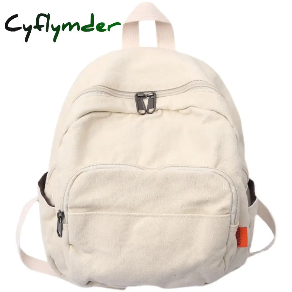 Japanese Girl Small Backpack Women Vintage Canvas School Bag For Teens Female Original Niche