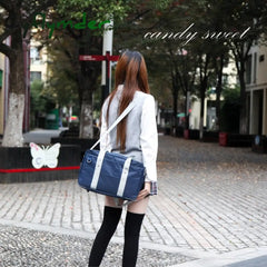 Japanese Student Bag Jk Handbag Travel Lady Shoulder High School Totes Messenger Bags