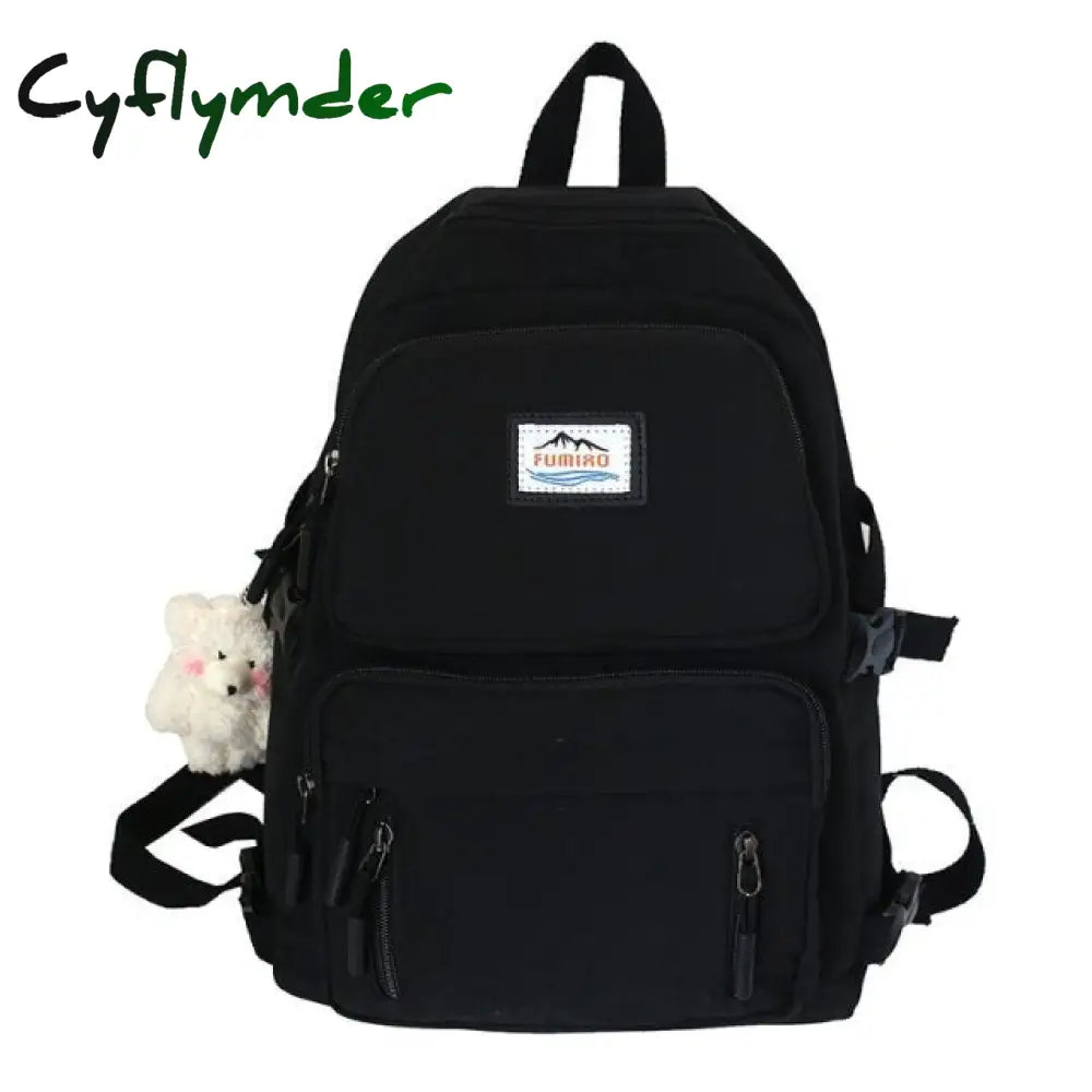 Joypessie Female School Student Book Bag Travel Girls Rucksack Korean Fashion Women Waterproof