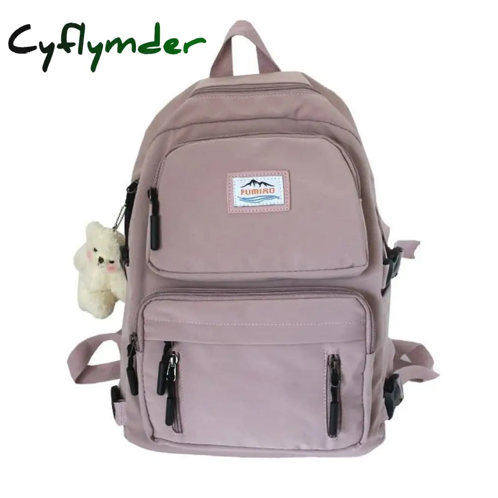 Joypessie Female School Student Book Bag Travel Girls Rucksack Korean Fashion Women Waterproof