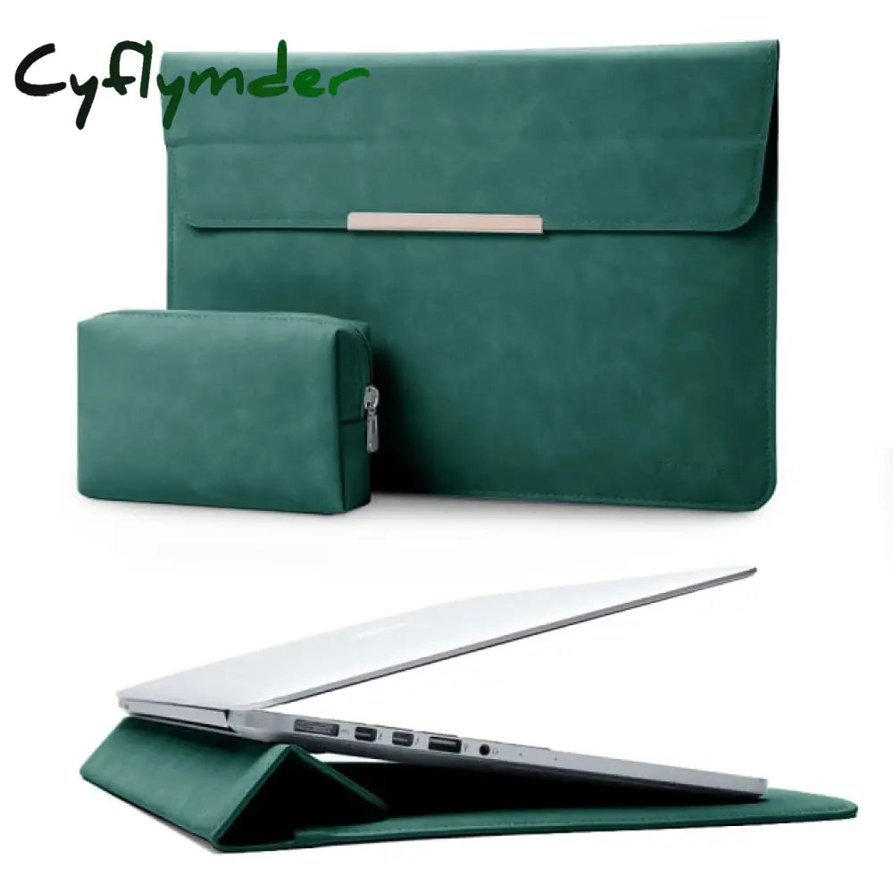 Kalidi Laptop Stand Bag Sleeve Case For Macbook Pro 13 Inch Air Waterproof Surface Xiaomi Jade