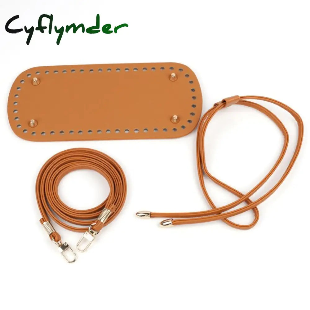 Kzfashion Diy Handmade Backpack Bag Accessories With Bags Strap Bottom Drawstring Bunches Leather