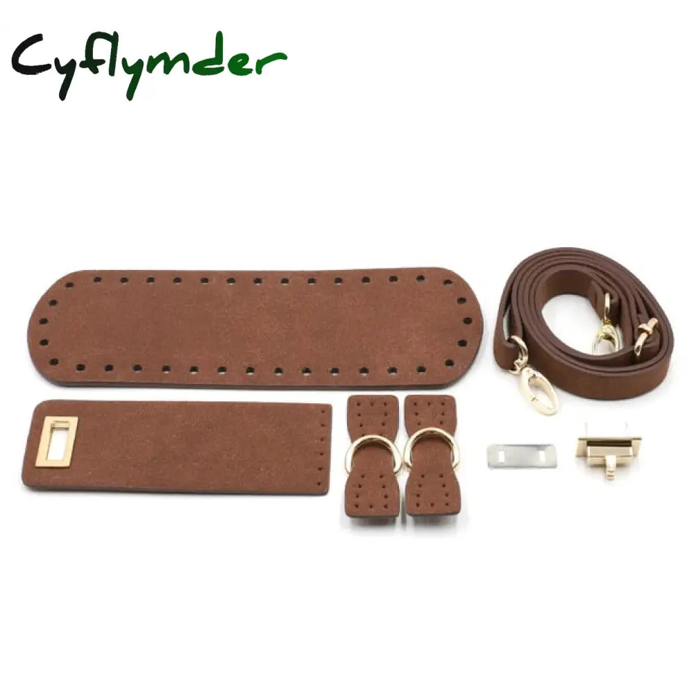 Kzfashion Diy Handmade Backpack Bag Accessories With Bags Strap Bottom Drawstring Bunches Leather