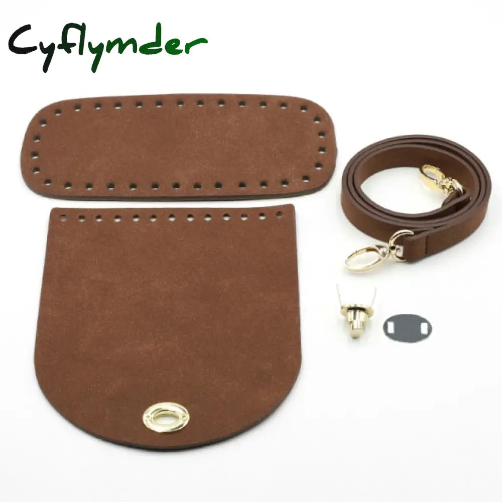 Kzfashion Diy Handmade Backpack Bag Accessories With Bags Strap Bottom Drawstring Bunches Leather