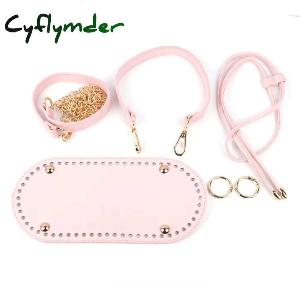 Kzfashion Diy Handmade Backpack Bag Accessories With Bags Strap Bottom Drawstring Bunches Leather