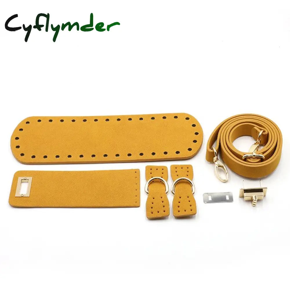 Kzfashion Diy Handmade Backpack Bag Accessories With Bags Strap Bottom Drawstring Bunches Leather