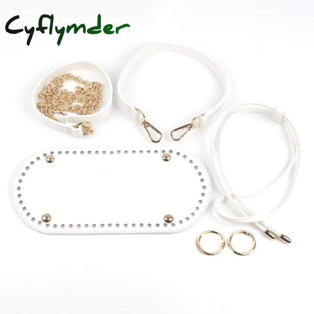 Kzfashion Diy Handmade Backpack Bag Accessories With Bags Strap Bottom Drawstring Bunches Leather