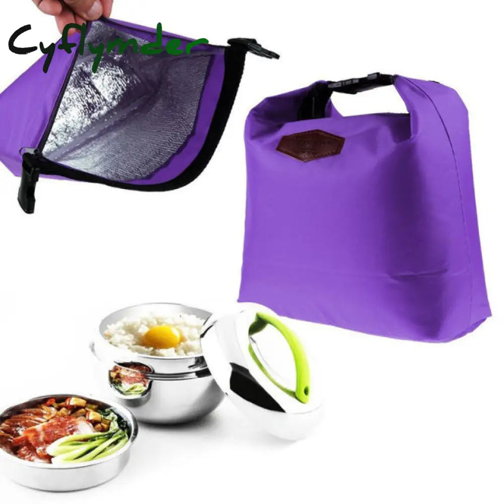 L Pcs Cooler Insulated Lunch Bags Portable Tote Storage Picnic School Office Food For Women Kids