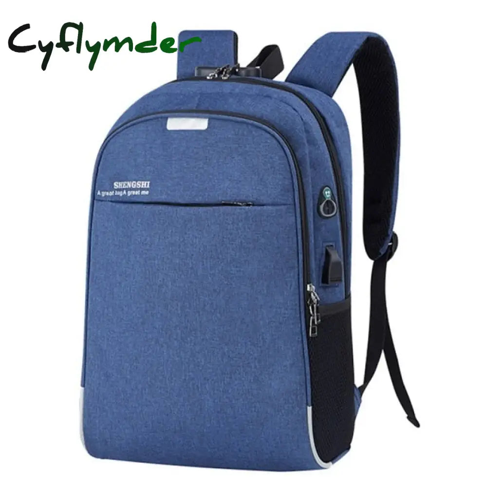 Laptop Backpack Mens Male Backpacks Business Notebook Mochila Waterproof Back Pack Usb Charging