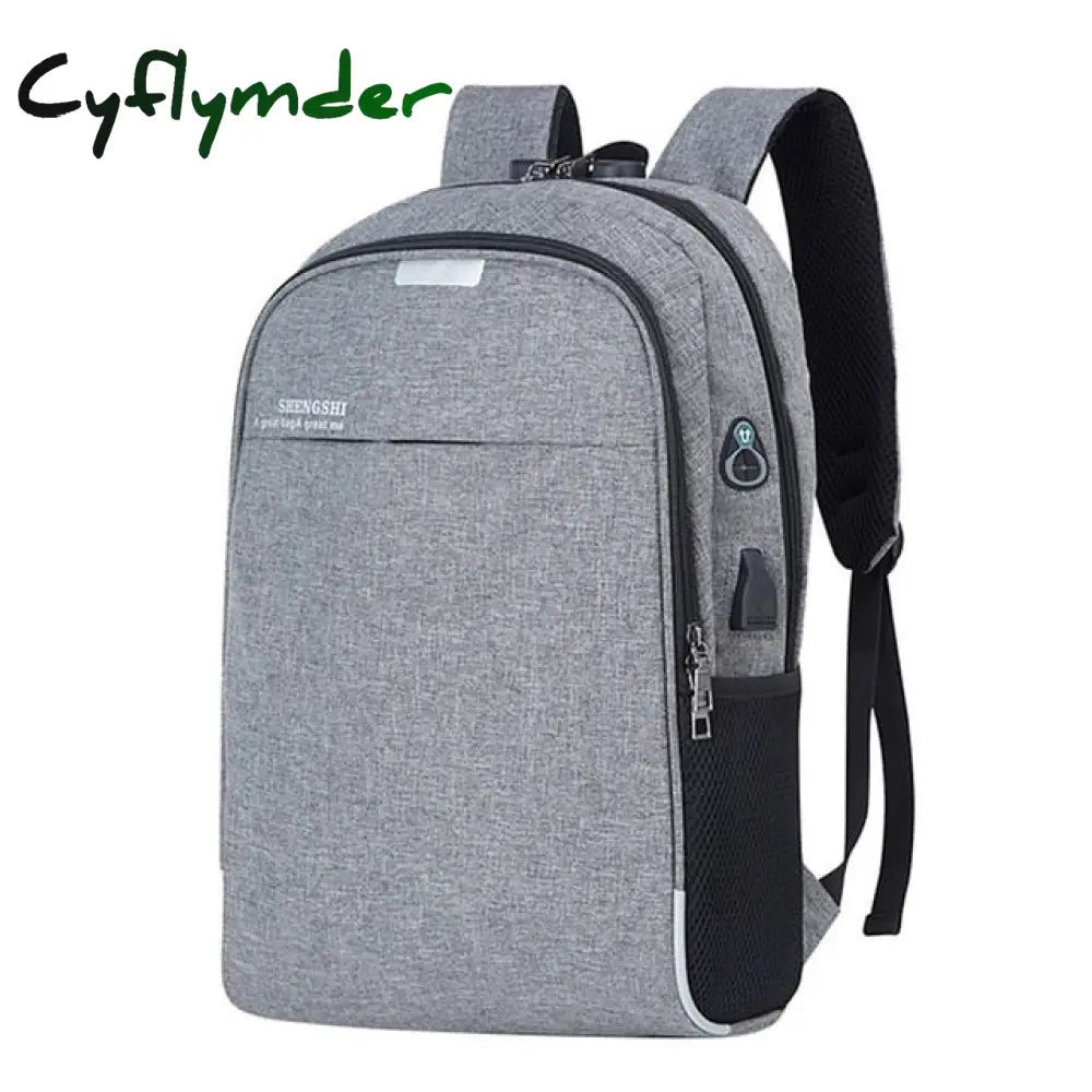 Laptop Backpack Mens Male Backpacks Business Notebook Mochila Waterproof Back Pack Usb Charging