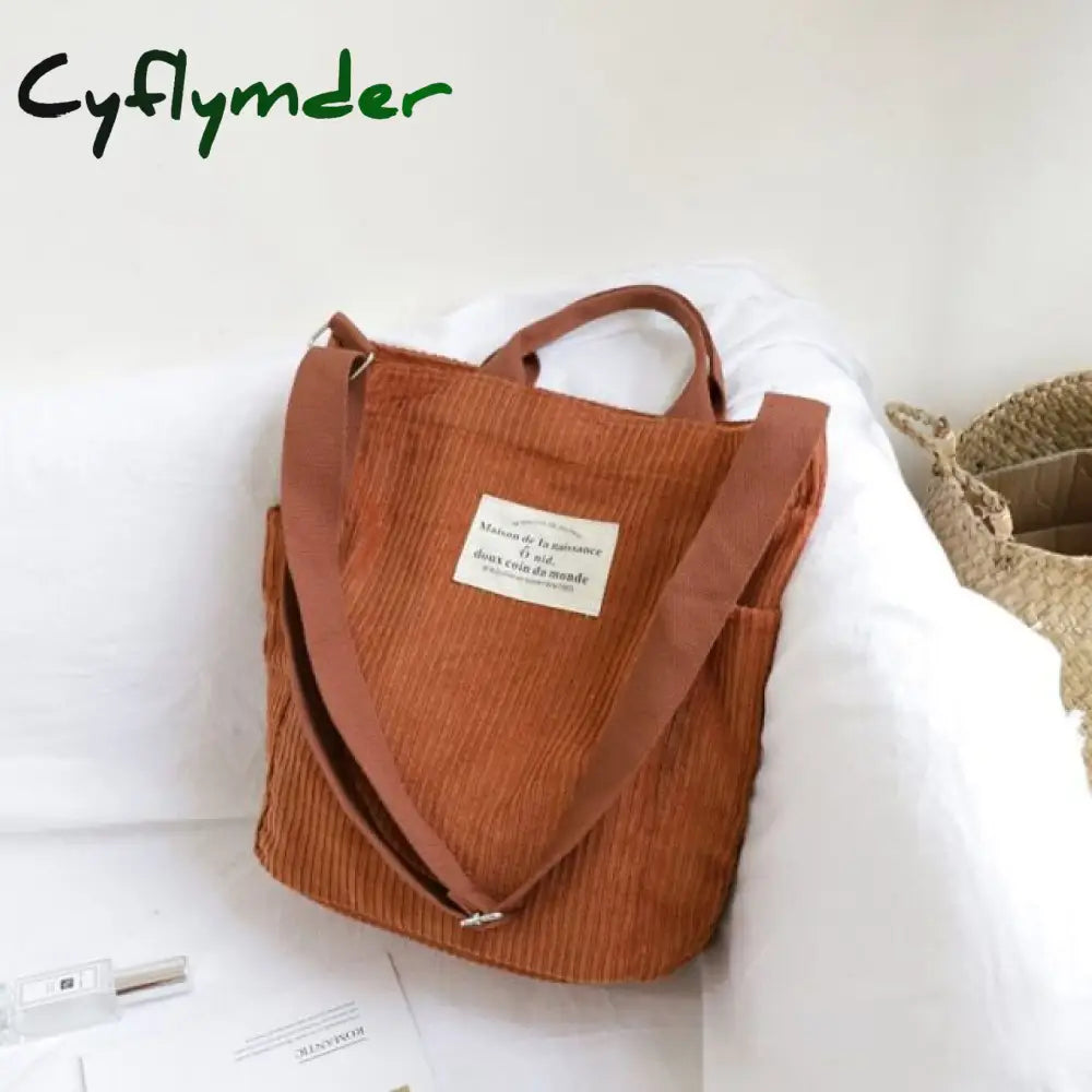 Large Capacity Cloth Handbag Tote Female Crossbody Messenger Bags Ladies Simple Canvas Purses Women