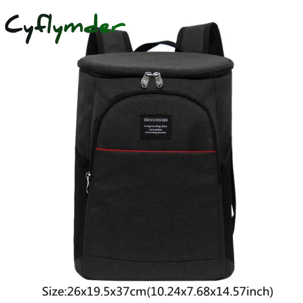 Large Capacity Cooler Bags Oxford Lunch Box Drink Beer Ice Pack Travel Picnic Backpack Thermal Food