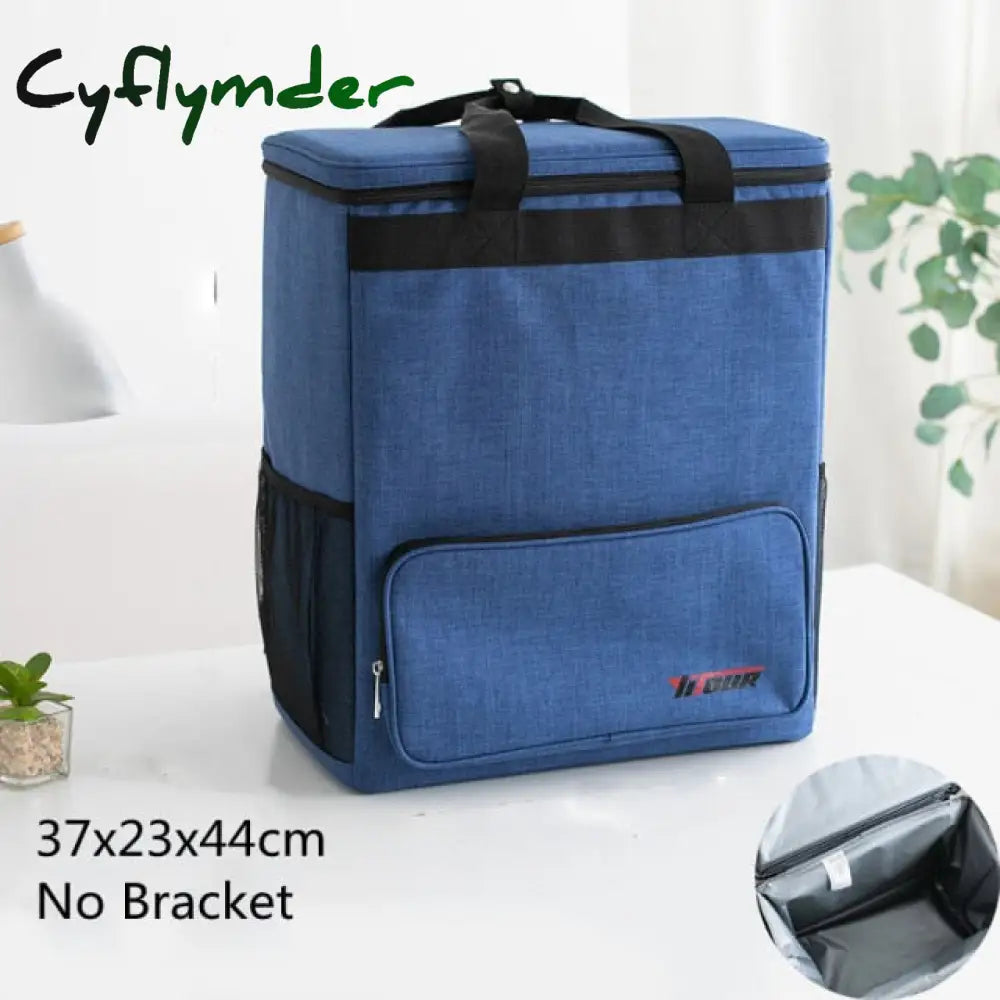 Large Capacity Cooler Bags Oxford Lunch Box Drink Beer Ice Pack Travel Picnic Backpack Thermal Food