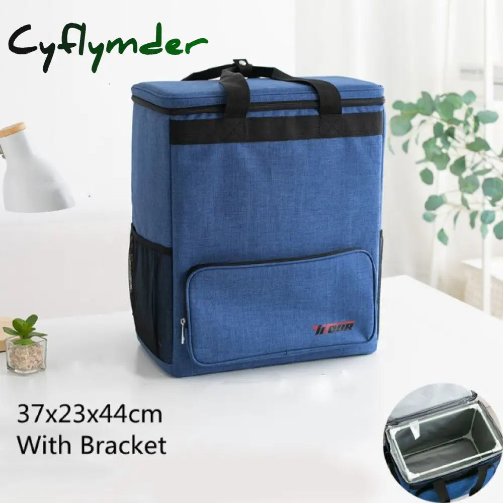 Large Capacity Cooler Bags Oxford Lunch Box Drink Beer Ice Pack Travel Picnic Backpack Thermal Food