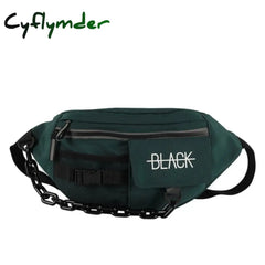 Large Capacity Waist Bag Canvas Fanny Pack For Men Unisex Belt Multi-Functional Chest Bags Hip Hop