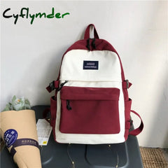 Large Capacity Women Backpack Fashion Schoolbag Backpacks For Teenager Girls Female High School