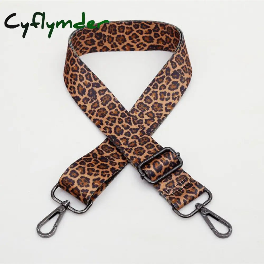 Leopard Bag Straps Women Shoulder Messenger Bags Diy Adjustable Strap Part Accessories Female