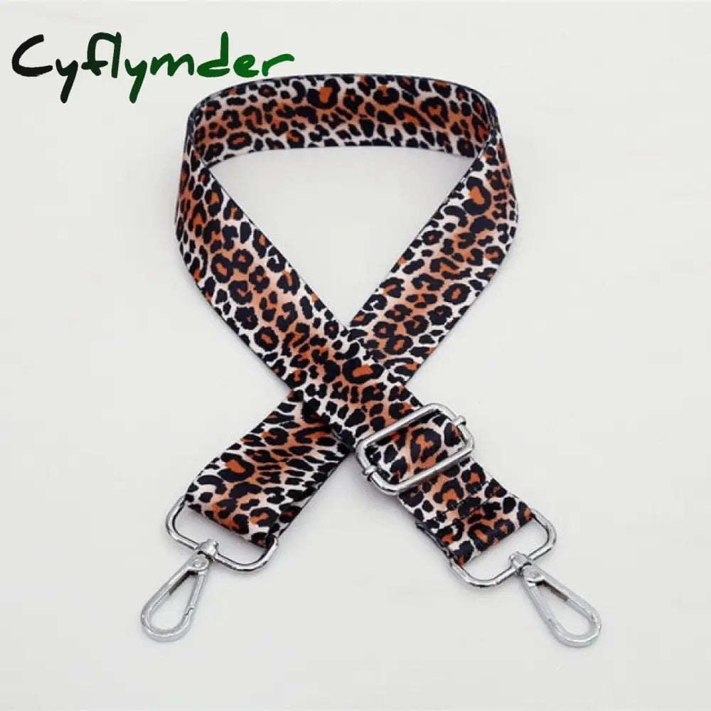 Leopard Bag Straps Women Shoulder Messenger Bags Diy Adjustable Strap Part Accessories Female