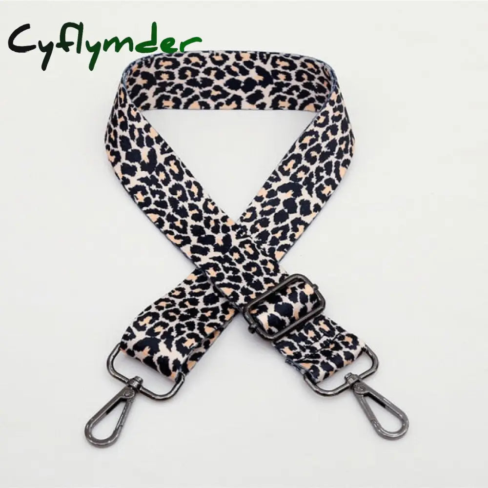 Leopard Bag Straps Women Shoulder Messenger Bags Diy Adjustable Strap Part Accessories Female