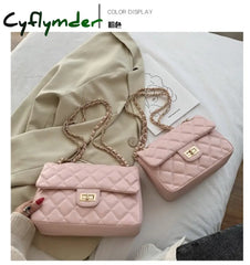 Lingge Chain Bag Female Spring New Trendy Fashion Western Style Shoulder Summer All-Match Messenger