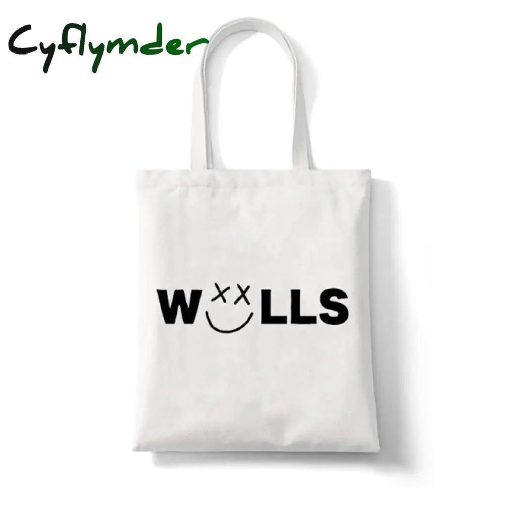 Louis Tomlinson Walls One Direction Shopper Bags Shopping Bag Tote Shoulder Canvas Large Capacity