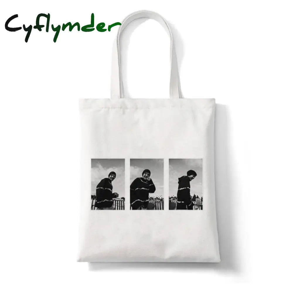 Louis Tomlinson Walls One Direction Shopper Bags Shopping Bag Tote Shoulder Canvas Large Capacity