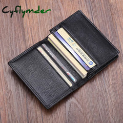 Luxury Fashion Genuine Leather Card Wallets Men Credit Holders Women Card&Id Holder Male Organizer