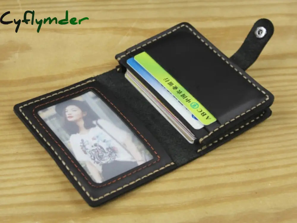 Luxury Fashion Genuine Leather Card Wallets Men Credit Holders Women Card&Id Holder Male Organizer