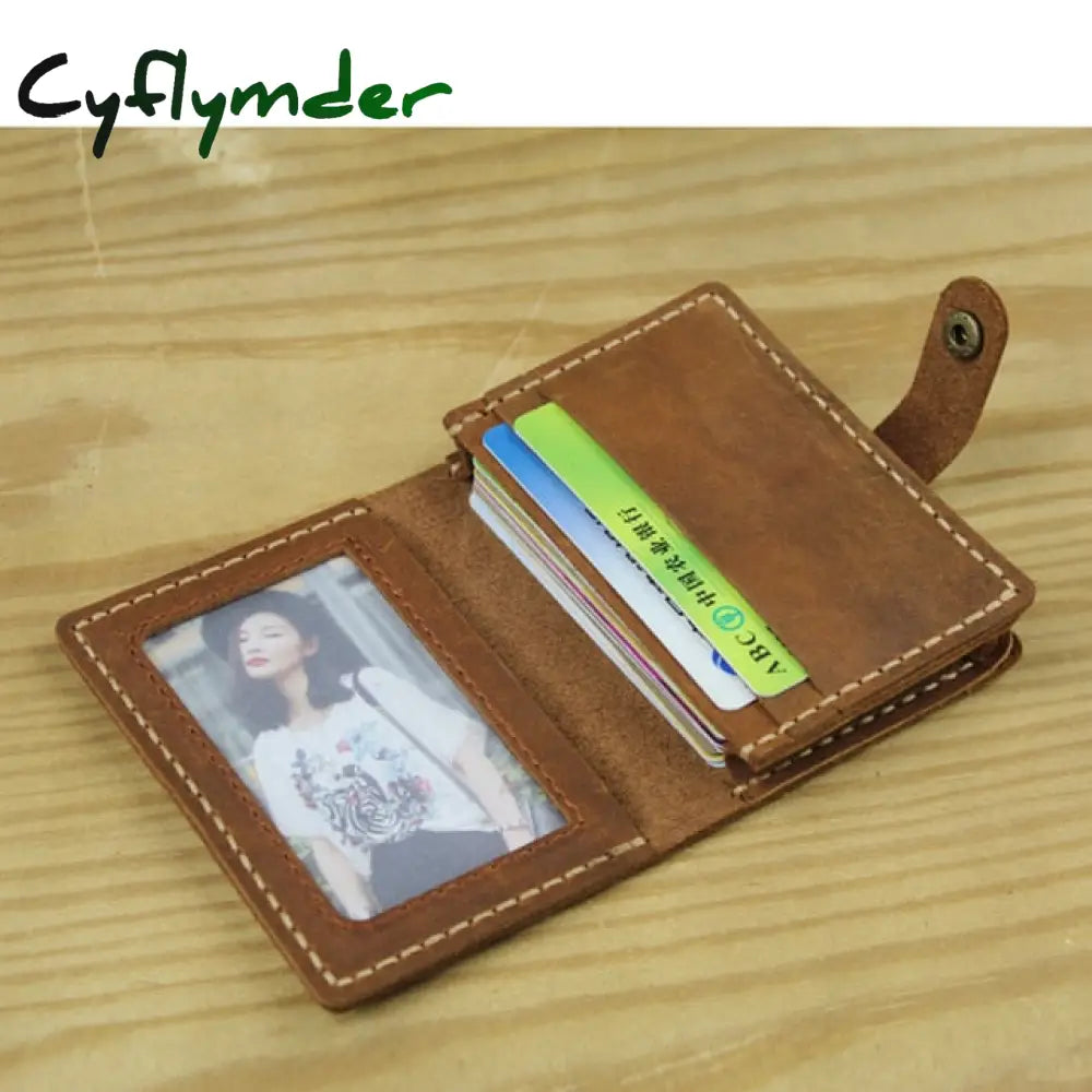 Luxury Fashion Genuine Leather Card Wallets Men Credit Holders Women Card&Id Holder Male Organizer