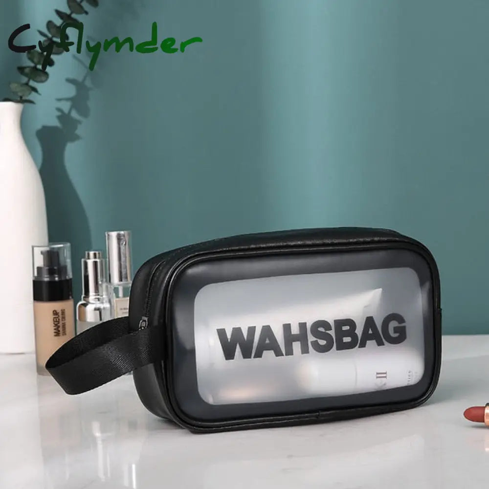 Makeup Bag Case Pvc Cosmetic Handbag Make Up Travel Small Zipper Organizer Box Bags Wholesale Wash