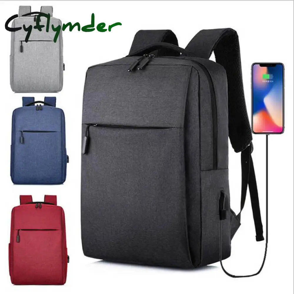 Male Multifunction Usb Charging Fashion Business Casual Travel Anti-Theft Waterproof 15.6 Inch