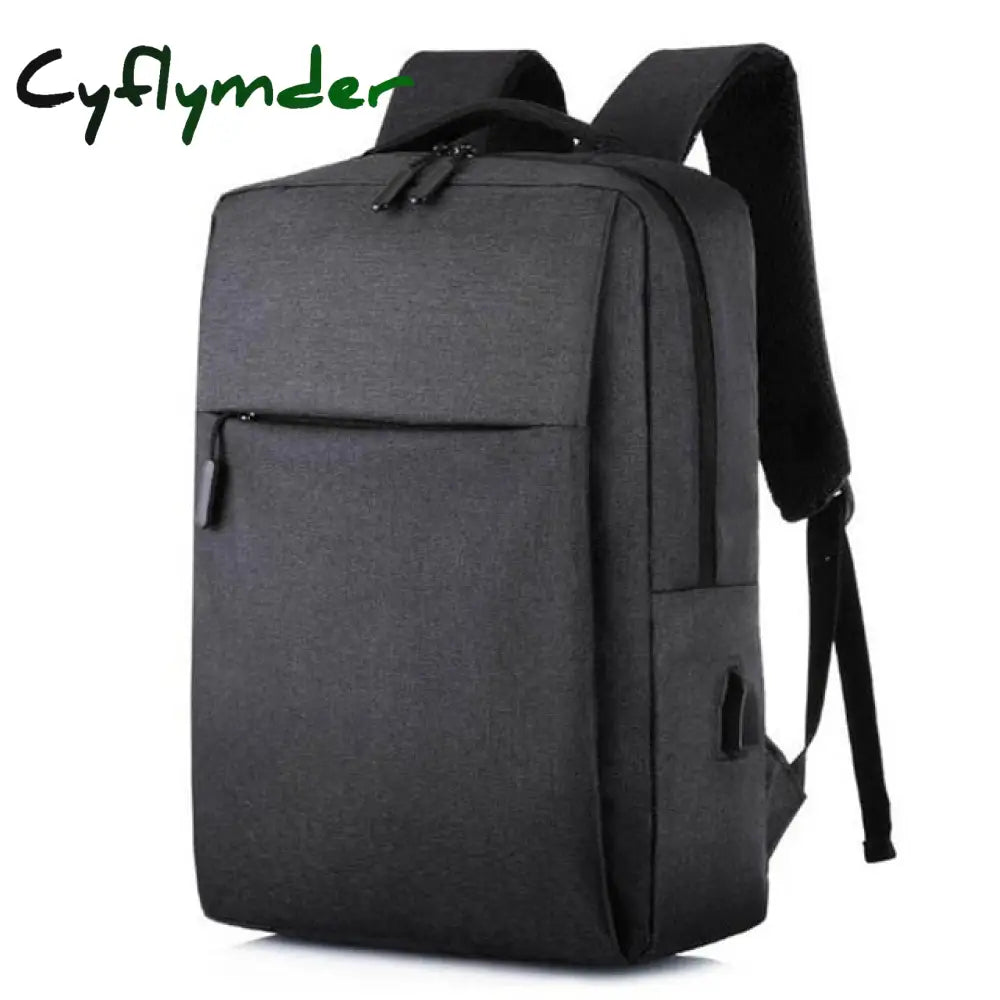 Male Multifunction Usb Charging Fashion Business Casual Travel Anti-Theft Waterproof 15.6 Inch