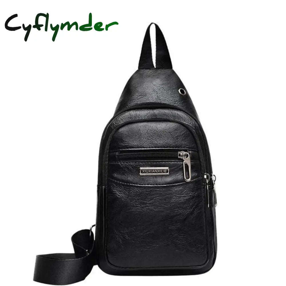 Male Usb Charging Shoulder Bag Crossbody Chest For Men Anti Theft Waist Pack Trip Messenger Bags